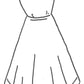 Kleid Kurz ohne Arm - 15063425