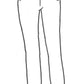 Hose: cropped straight leg pants - 1052971