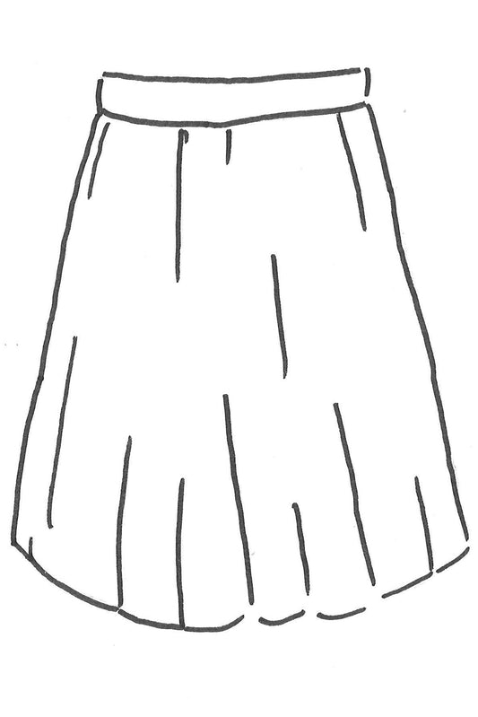 Rock: VMFORTUNEALLISON HW SHORT SKIRT GA - 10253954