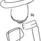 Schal , Tuch Pareo: SCHAL - 57-114941