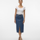 VMVERI HR CALF DENIM SKIRT GA NOOS - 10295731