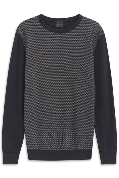HERREN PULLOVER 1/1 ARM - 85547D 7400