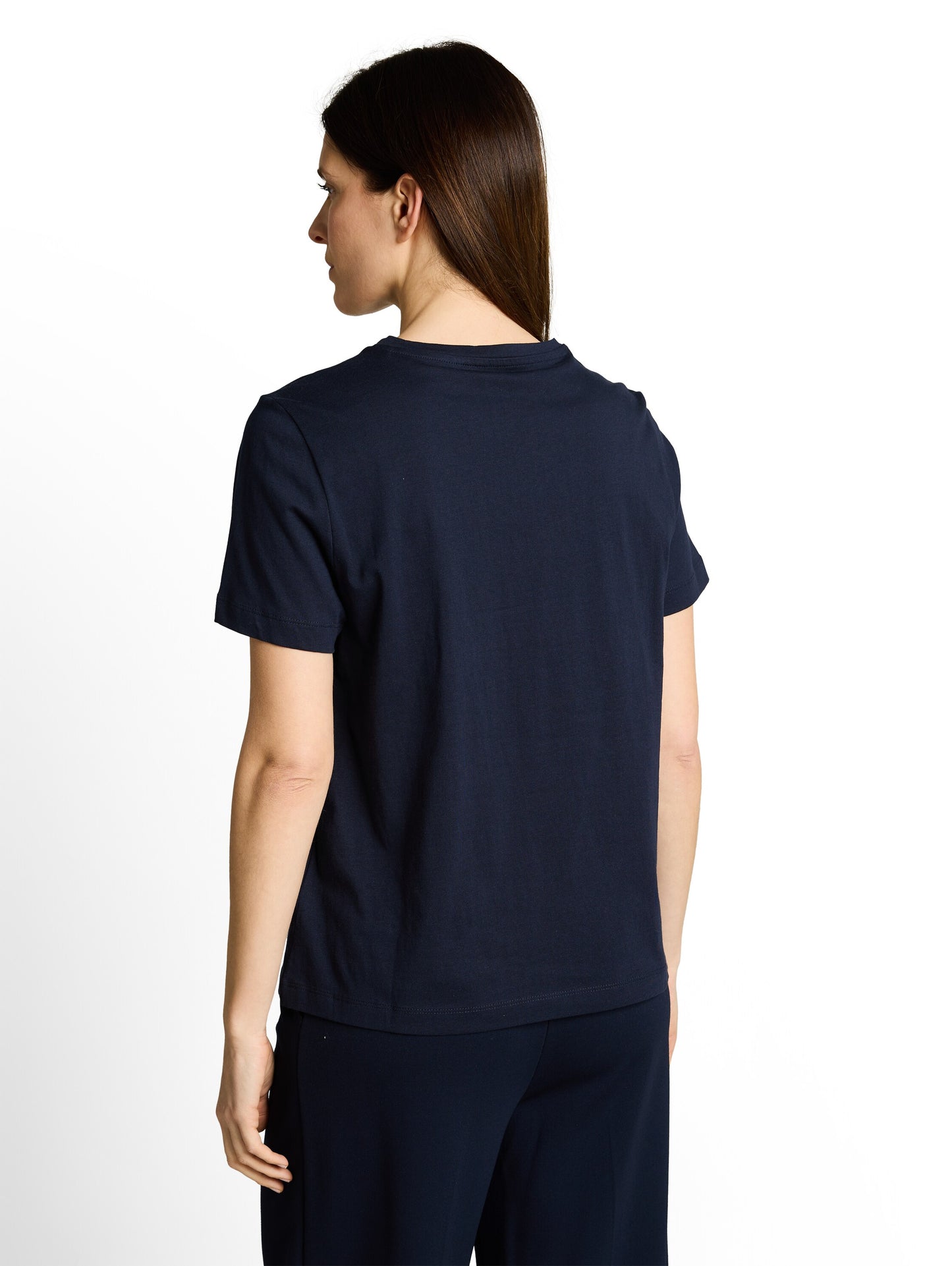 T-shirt basic crew neck print - 1050414