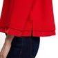 Sweatshirt boxy shape nylon de - 1052912