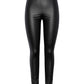 PCSALLIE HW PU LEGGINGS - 17144752