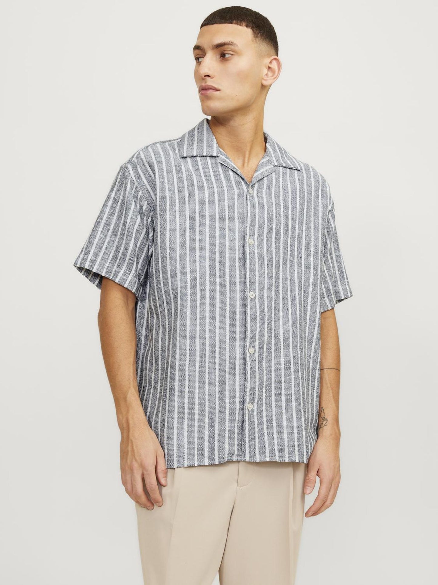 JORCABANA STRIPE SHIRT SS SN - 12233543