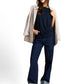 T-shirt modern knot crew neck - 1050851