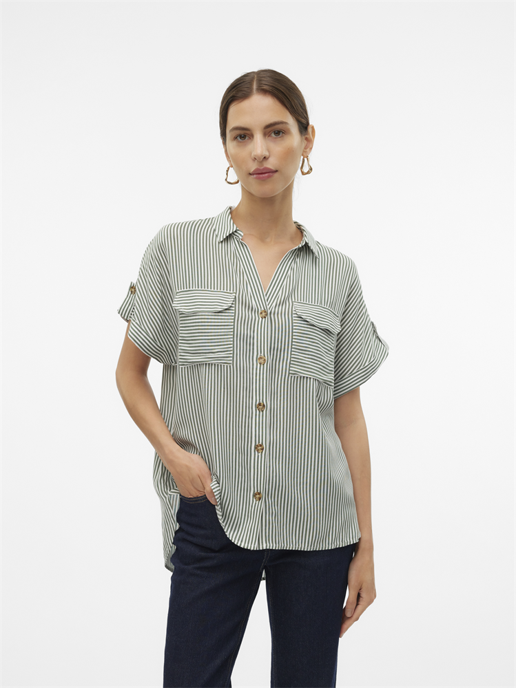 VMBUMPY SS SHIRT WVN NOOS - 10310139