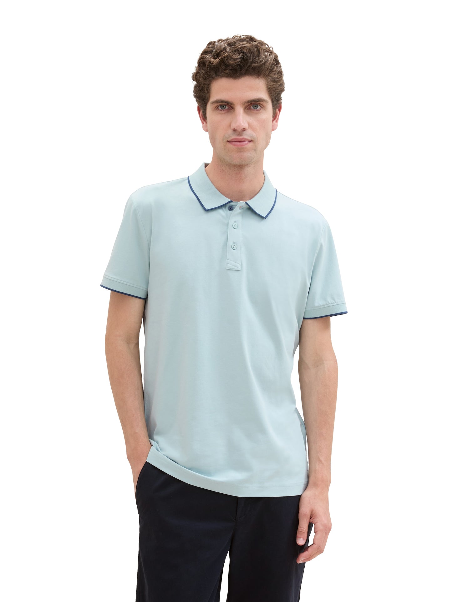 fitted smart basic polo - 1043365