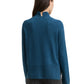 knit pullover with saddle shou - 1047698