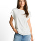 T-shirt modern knot crew neck - 1050851