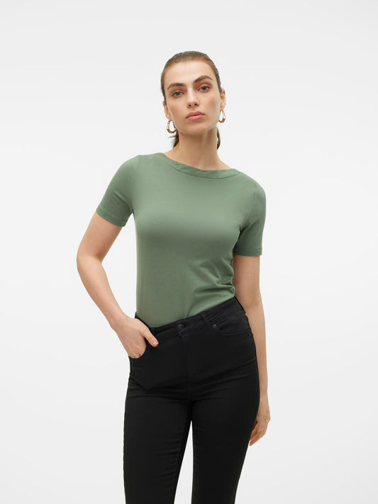 VMPANDA MODAL S/S TOP NOOS - 10231753