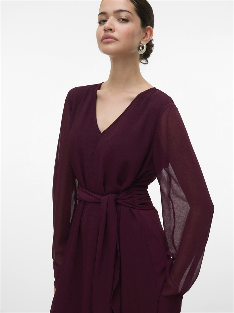 VMPEARL LS SHORT DRESS WVN - 10335451