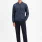 Sweater Full zip College Collar Twi - 29100916