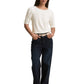 T-shirt gathered sleeve - 1047066