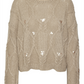 VMUNA LS O-NECK PULLOVER GA - 10314239