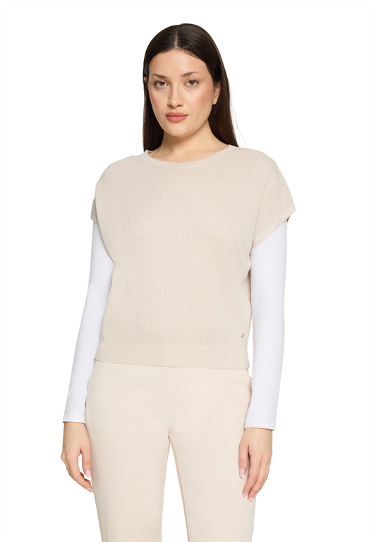 Strickpullover Kurz ohne Arm - 50113331
