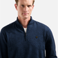 Pullover Half Zip 2 Coloured Melang - N2185