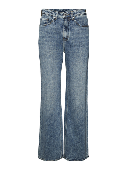 VMTESSA HR WIDE JEANS RA394 GA - 10311179