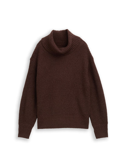 knit turtleneck pullover - 1049137