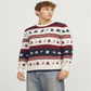 JJXMAS SNOWBALL KNIT CREW NECK - 12248145