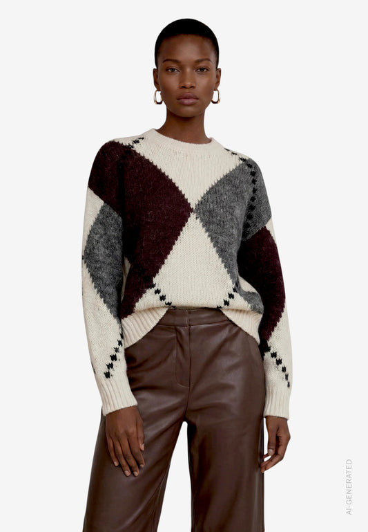 Strickpullover Kurz 1/1 Arm - 110-10004303