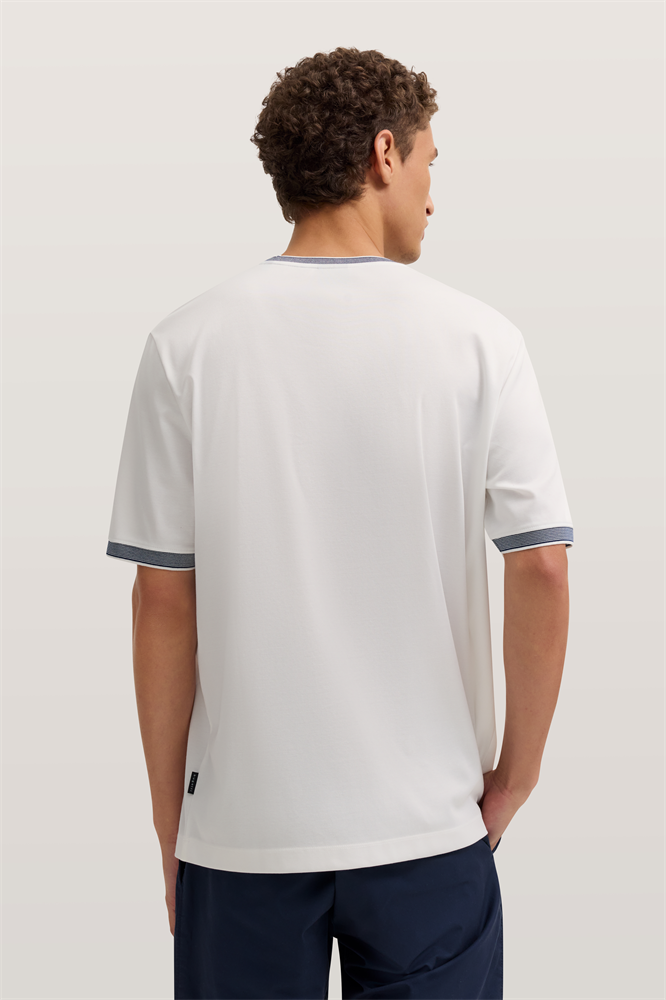 HERREN T-SHIRT 1/2 ARM - 15091E 8350