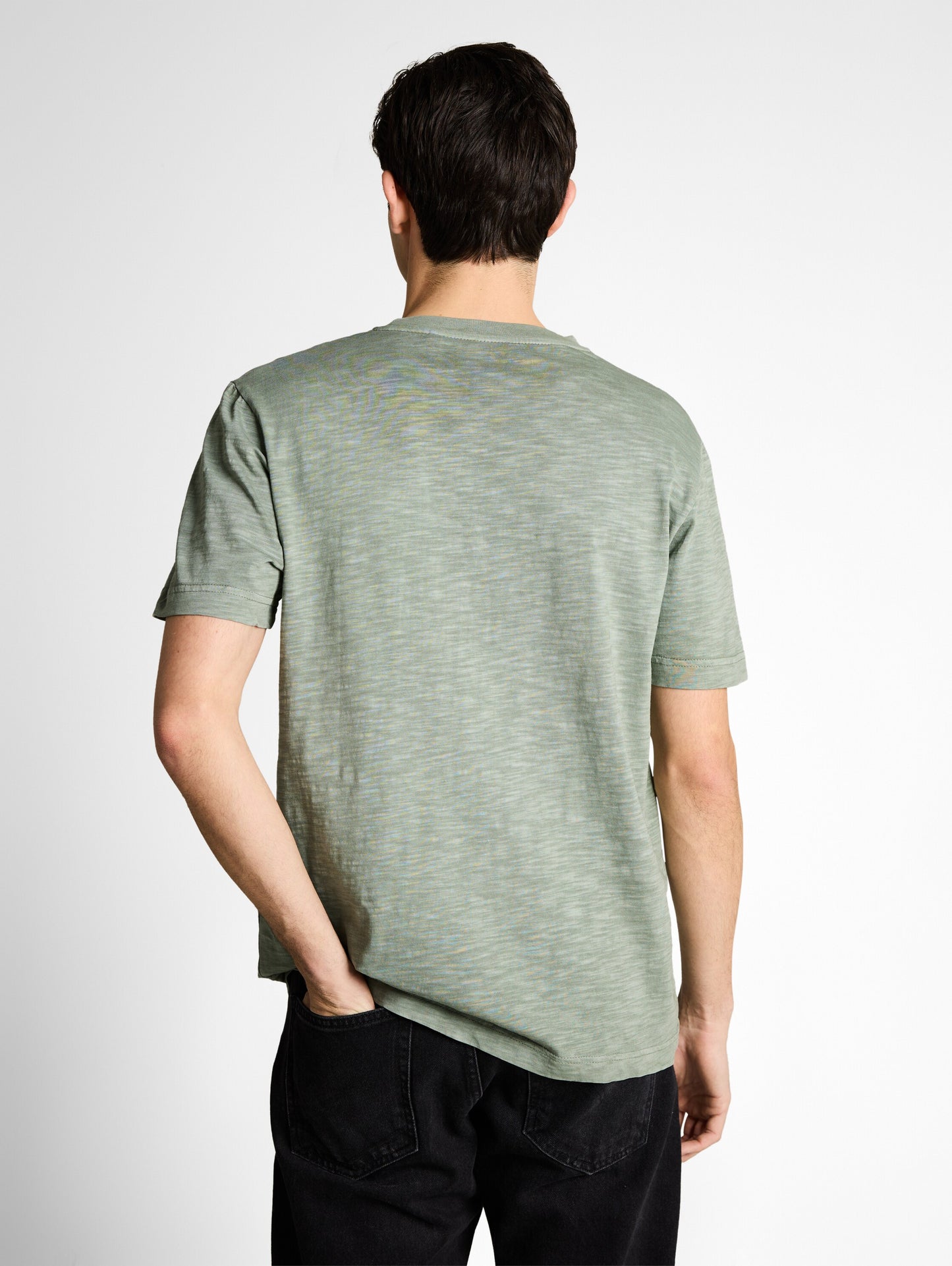 printed garment dye t-shirt - 1050226