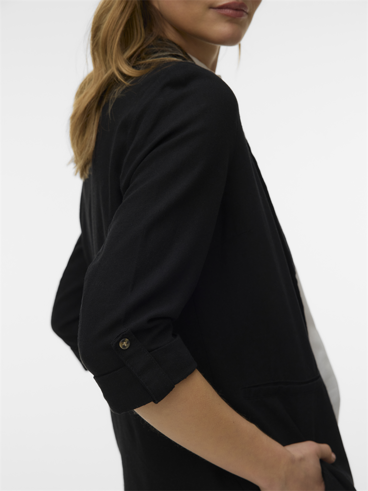 VMJESMILO 3/4 LOOSE BLAZER WVN NOOS - 10279700
