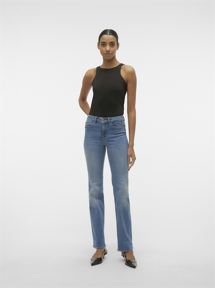 VMFLASH MR STRAIGHT JEANS LI347 GA - 10306823
