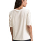 T-shirt gathered sleeve - 1047066