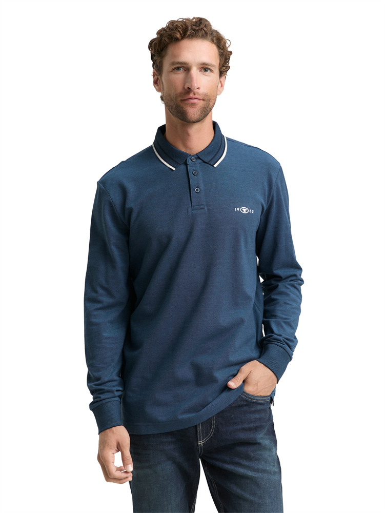 detailed polo shirt - 1047798
