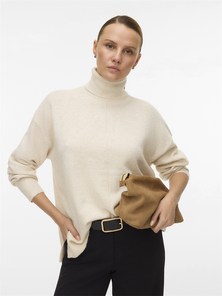 VMDOFFY LS ROLL NECK PULLOVER NOOS - 10331744