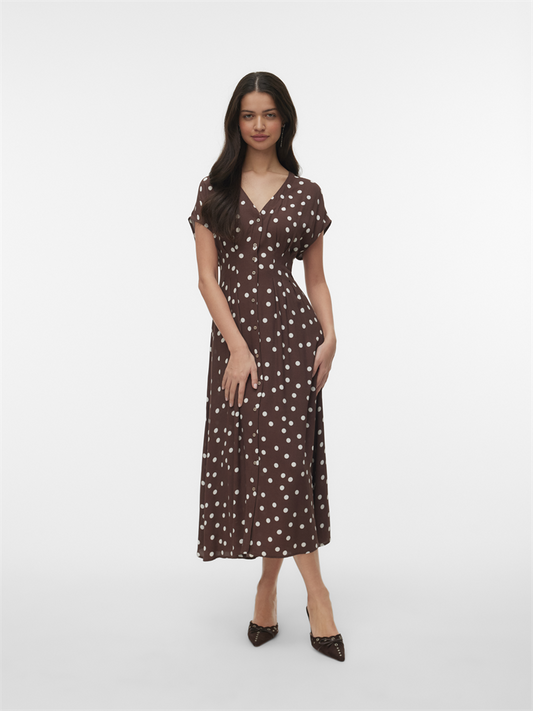VMELISA SL PLEAT SHIRT 7/8 DRESS WV - 10348019