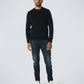 Pullover Crewneck 2 Coloured Melang - 21210880SN