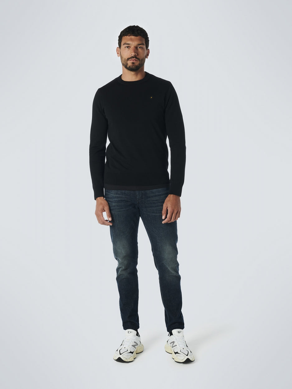 Pullover Crewneck 2 Coloured Melang - 21210880SN