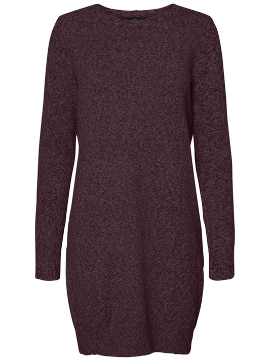 VMDOFFY LS O-NECK DRESS GA NOOS - 10215523