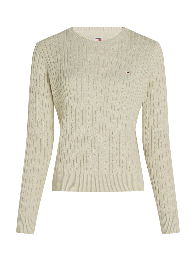 TJW CABLE ESSENTIAL SWEATER - DW0DW18683