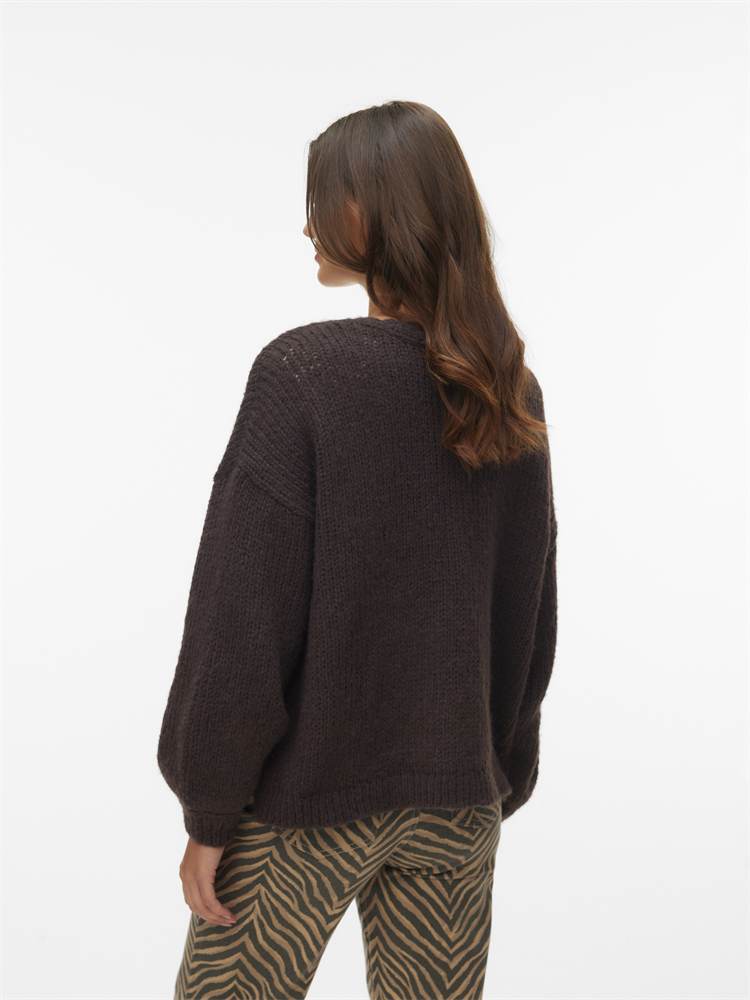 VMMAYBE LS OPEN CARDIGAN NOOS - 10273101
