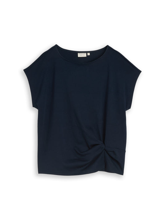 T-shirt modern knot crew neck - 1050851