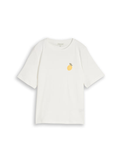 T-Shirt crew neck crochet deta - 1051200