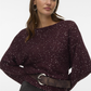 VMLEILANI STITCH LS BOATNECK PULLOV - 10336582