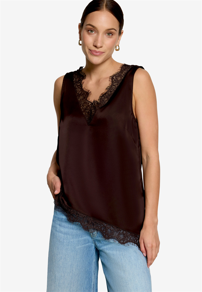 Bluse Kurz ohne Arm - 110-10004196