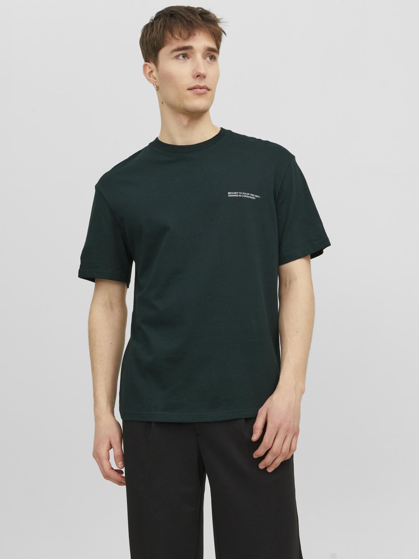 JORVESTERBRO BACK TEE SS CREW NECK - 12240122