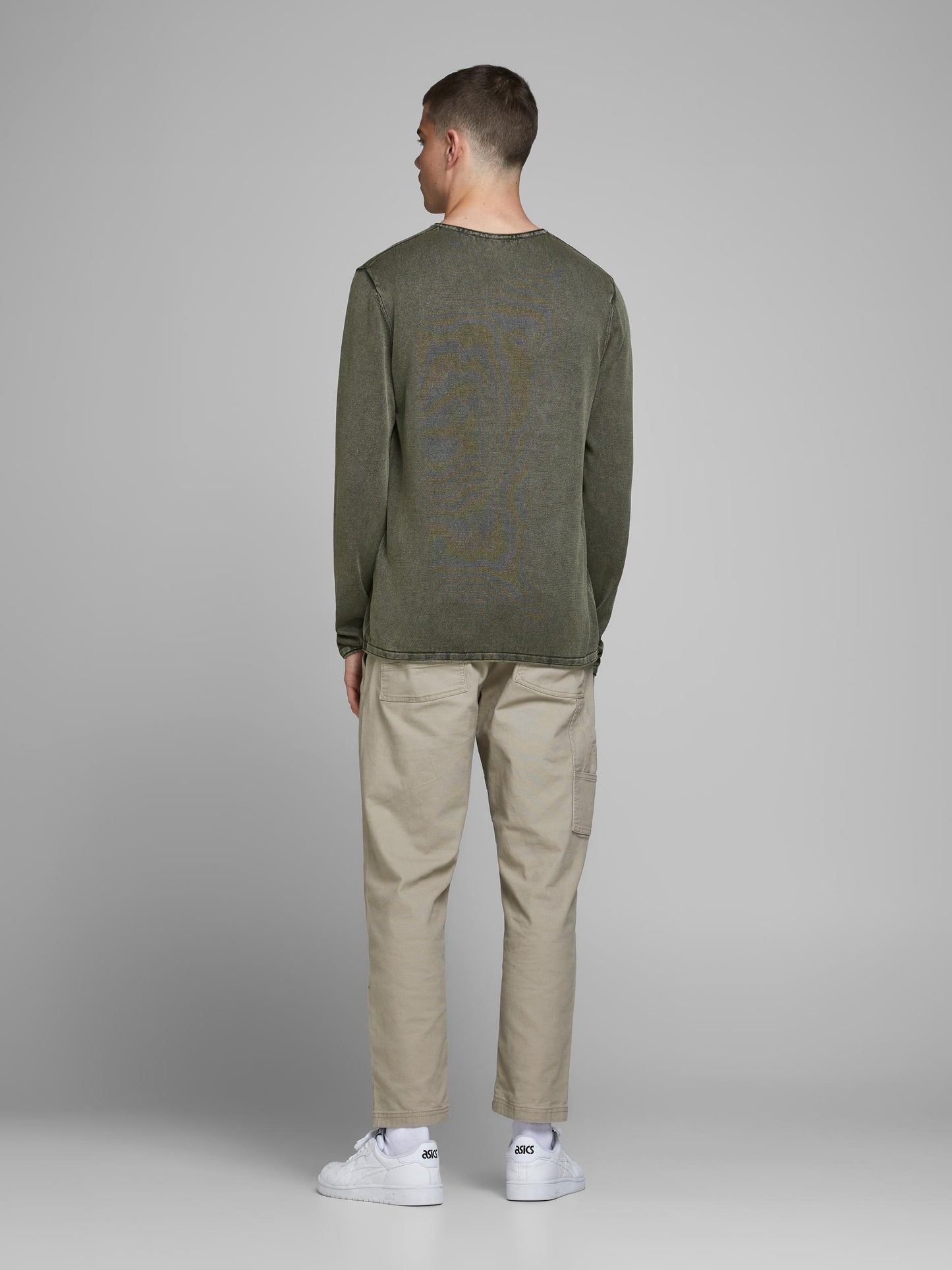 JJELEO KNIT CREW NECK NOOS - 12174001