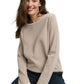 knit pullover with bubble stru - 1047681