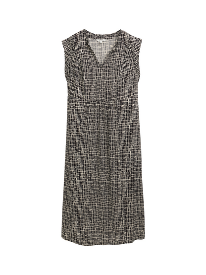 dress sleeveless printed - 1046495