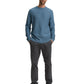 washed slub crewneck knit - 1048004