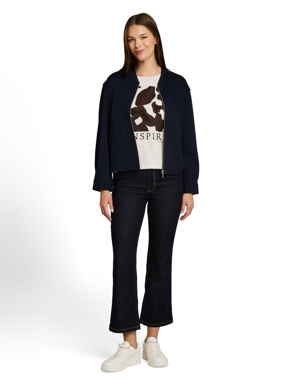 T-shirt feminine basic with pr - 1052863