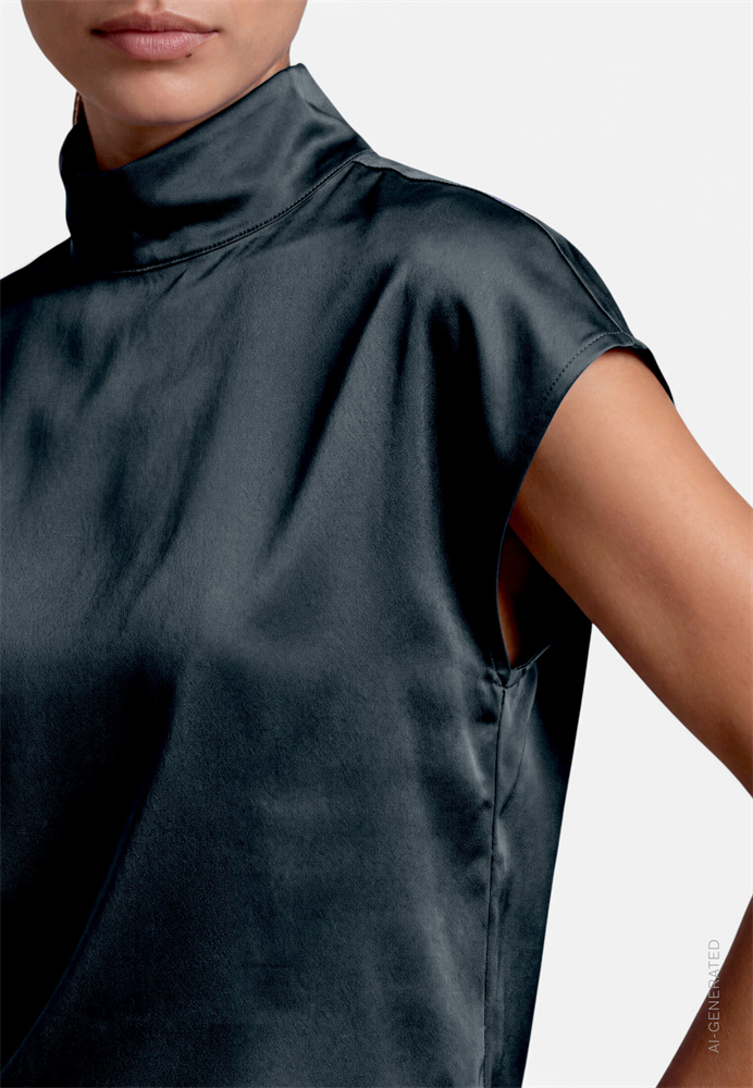 Bluse Kurz ohne Arm - 110-10004514